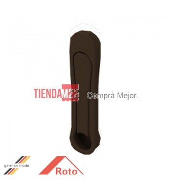 PVC-MAN- UÑERO CORREDERA MARRON  RAL 8019 - 323277