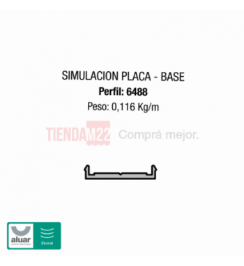 6488 - SIMULACION PLACA CRUDO- PERFIL ALUAR