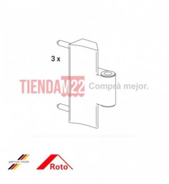 PVC-SOPORTE MARCO S25 16MM PFOLD R04.4 3 UNID - 738911