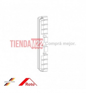 PVC-CALZO MP S007 23.4 MM 1X3 MM - 564314