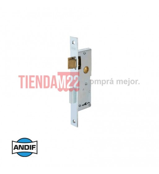 Cerradura Puerta Andif 857/40 Comp. Candex 121 Angosta