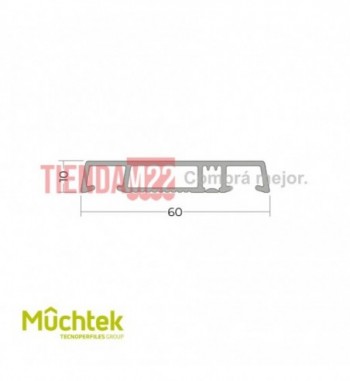 TECNO-REMATE INTERIOR 60X10 MM-MATEX KITAMI LARGO 5.8 - 913060410