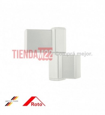 BISAGRA DOMINA C/KIT ROTO FRANK AT90 60KG BLANCO - 2044230P