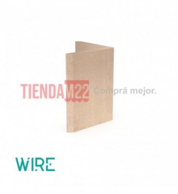 TERMINACION LATERAL DECK WPC MAPLE - WIRE W0150