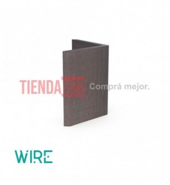 TERMINACION LATERAL DECK WPC ROSEWOOD - WIRE W0152