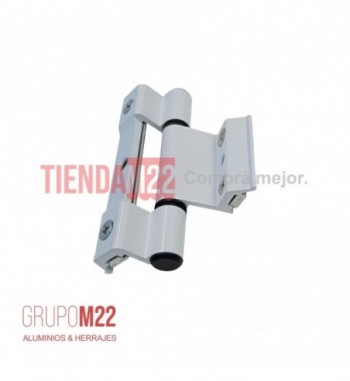 H62-BISAGRA BLANCA SUNSHINE POR UNIDAD - HBGH62B