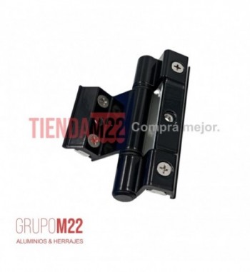 H62-BISAGRA NEGRA SUNSHINE POR UNIDAD - HBGH62N