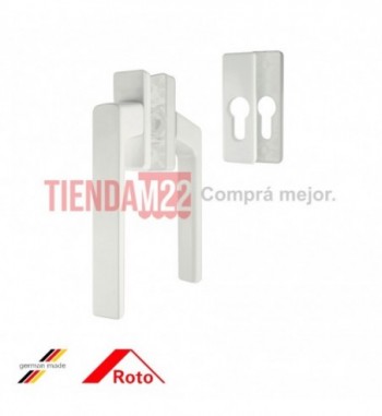 PVC-MAN.R ARIS 120MM C/ROSETA BL - 2034552P021