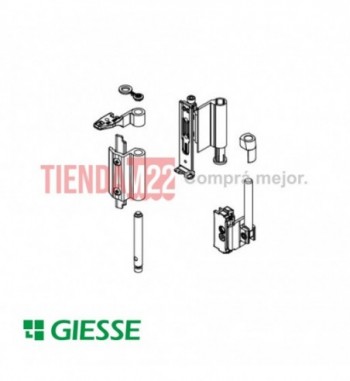 BISAGRA O/B FUTURA 130 BLANCO-GIESSE DESP:25001IC04273103K ORIGEN:ITALIA - 04711410