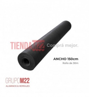 TEJIDO MOSQ. DE ALUMINIO NEGRO DE 1.50X30MTS DESP: ORIGEN:CHINA - M4206