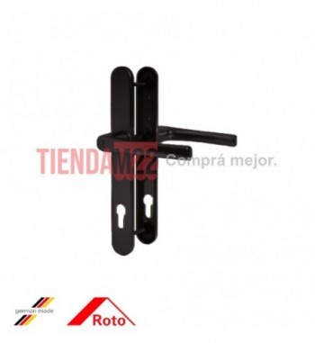 PVC-JGO. MANILLAS PLACA LARGA MARRON 8/92 V-340317 - 730429