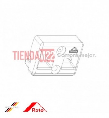 PVC-CERRADERO PASADOR VENTANA 2 HJAS - 370177