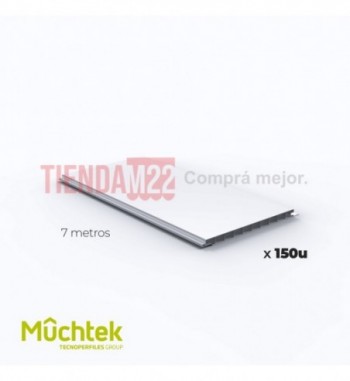 TECNO-CAJON X150U CIELORRASO  BLANCO 10MM (A PEDIDO) 7 METROS - 9136710007000C