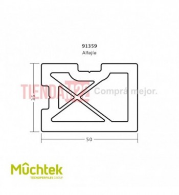 TECNO-ALFAJIA DECK MARRON 3 METROS - 913594000