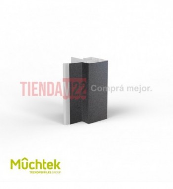 TECNO-ESQUINA WALL PANEL EXTERIOR  BLACK MATT 2,9 METROS - 913440070
