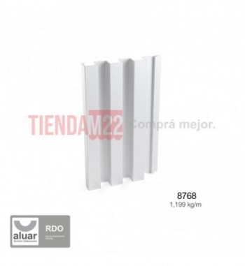 8768 - REVESTIMIENTO 23X27X22  CRUDO- PERFIL ALUAR