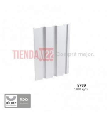 8769 - REVESTIMIENTO 19X38X13,5 CRUDO- PERFIL ALUAR